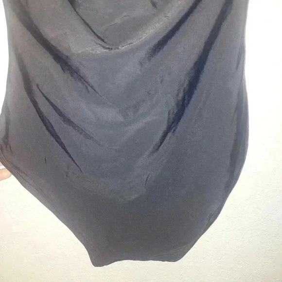 DKNY Women's One Piece Tummy Control Halter Neckline Swimsuit Size Large - Picture 7 of 9